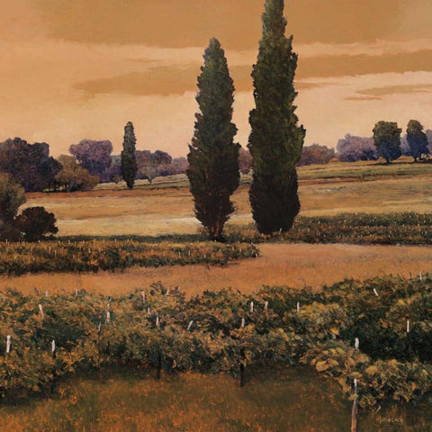 Yerras Gold Ornate Wood Framed Art Print with Double Matting by Lovelace, Kent