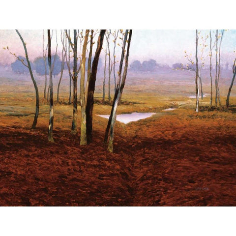 Jai marche Black Modern Wood Framed Art Print by Lovelace, Kent