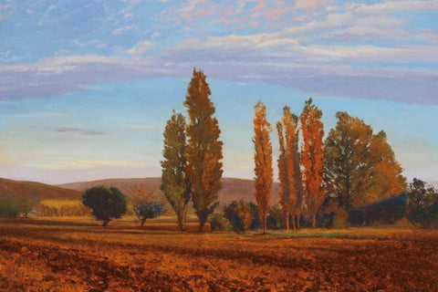 Chiana Black Ornate Wood Framed Art Print with Double Matting by Lovelace, Kent