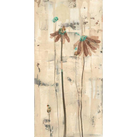 You Blossomed I Black Modern Wood Framed Art Print by Miller, Gina