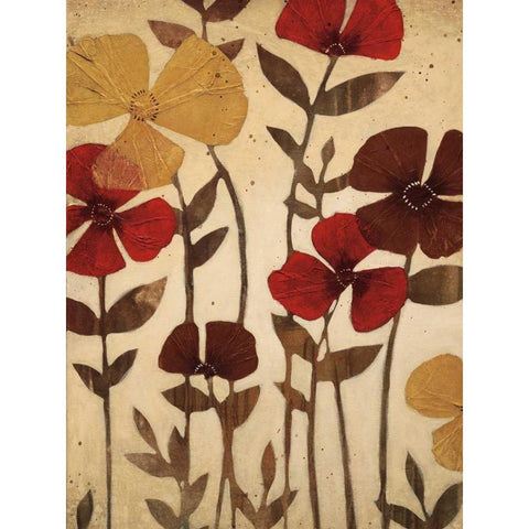 After the Rain I Black Modern Wood Framed Art Print with Double Matting by MAJA