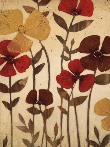 After the Rain I Black Ornate Wood Framed Art Print with Double Matting by MAJA