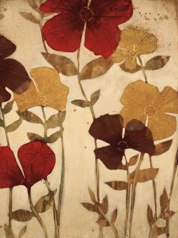 After the Rain II Black Ornate Wood Framed Art Print with Double Matting by MAJA