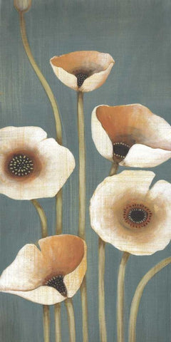 Buttercup I Black Ornate Wood Framed Art Print with Double Matting by MAJA