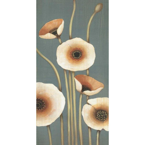 Buttercup II Gold Ornate Wood Framed Art Print with Double Matting by MAJA