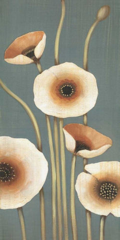 Buttercup II Black Ornate Wood Framed Art Print with Double Matting by MAJA