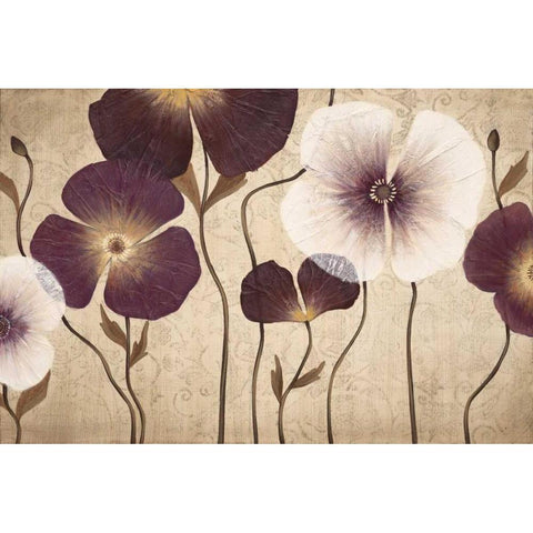 Damsels Black Modern Wood Framed Art Print by MAJA