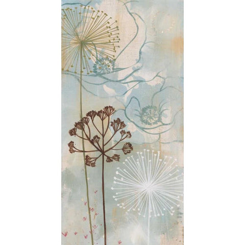 Luminosa Gold Ornate Wood Framed Art Print with Double Matting by MAJA