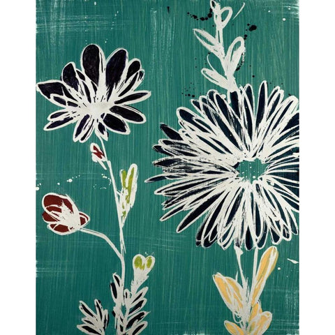 Urbana II Black Modern Wood Framed Art Print by MAJA