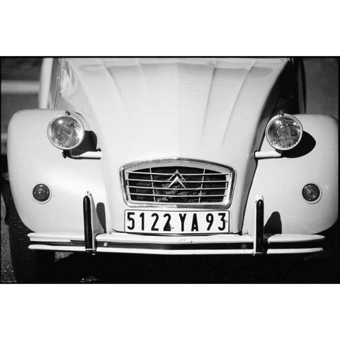 Provence Black Modern Wood Framed Art Print with Double Matting by OMara, James