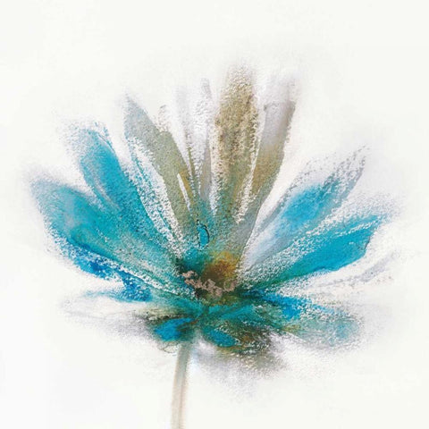 Sorbet Roses Gold Ornate Wood Framed Art Print with Double Matting by Prior, J.P.