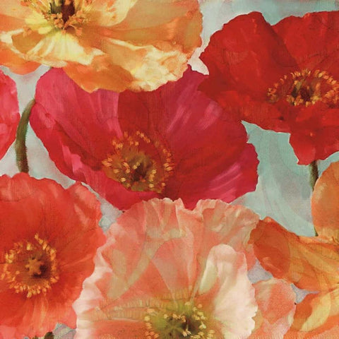 Incandescence II Black Modern Wood Framed Art Print with Double Matting by Pahl, Janel