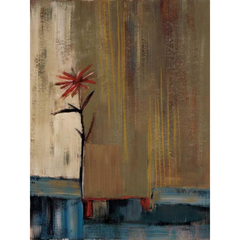 Urban Bloom II Black Modern Wood Framed Art Print by Pulliam, Mark