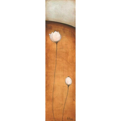Standing Tall III Gold Ornate Wood Framed Art Print with Double Matting by Alves, Helena