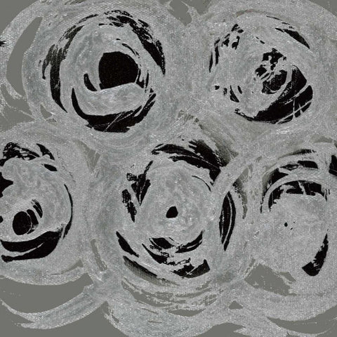In Motion I White Modern Wood Framed Art Print by Barnes, Natasha