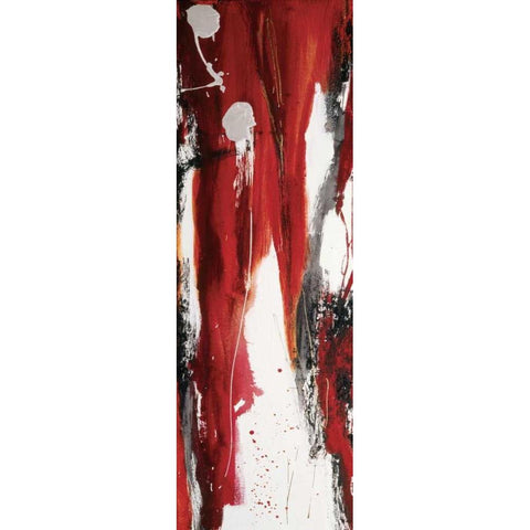 Tango III White Modern Wood Framed Art Print by Barnes, Natasha