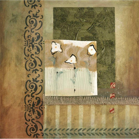 Skys the Limit II Gold Ornate Wood Framed Art Print with Double Matting by Fields, Laurie