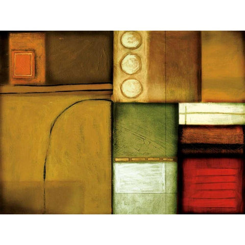 Rush Hour II White Modern Wood Framed Art Print by Leal, Fernando