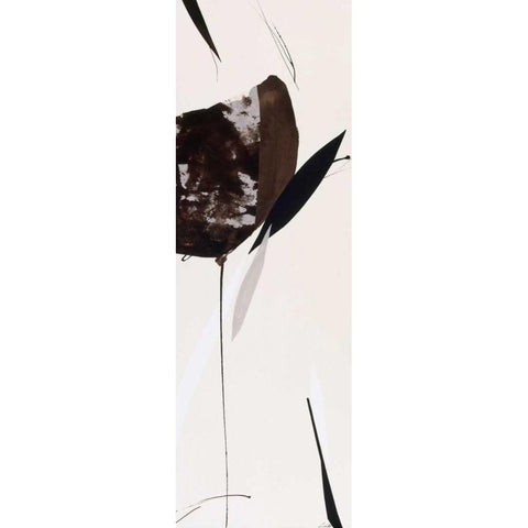 Harmony for You Black Modern Wood Framed Art Print by Abellan, Lola