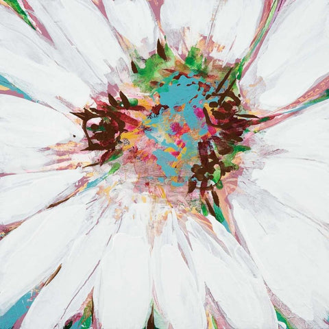 Centre Stage White Modern Wood Framed Art Print with Double Matting by Bernsen, Leslie