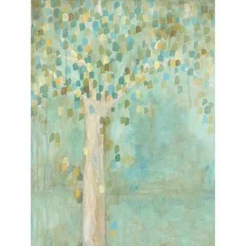 Tree Ilusion Black Modern Wood Framed Art Print by Pasion, Wani