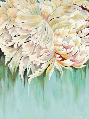 New Beginnings White Modern Wood Framed Art Print with Double Matting by Mulder, Sarah