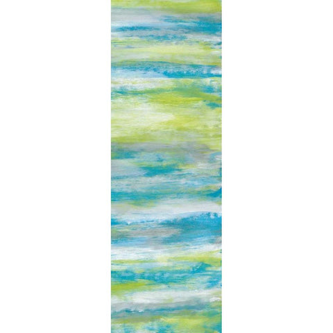 Blissful II Black Modern Wood Framed Art Print with Double Matting by Vindedzis, Rita