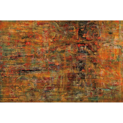 Jewel At My Feet Black Modern Wood Framed Art Print with Double Matting by Gutierrez, Hilario