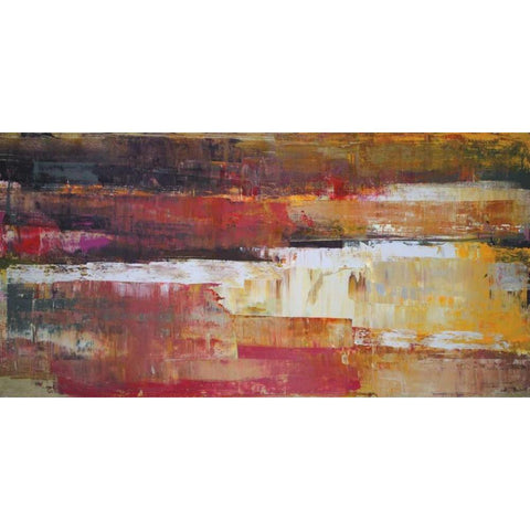 Chasm Black Modern Wood Framed Art Print by Shire, Martin