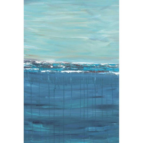 Keep Cool Black Modern Wood Framed Art Print with Double Matting by Veysey, Sofia