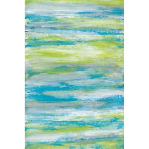 Blissful Black Modern Wood Framed Art Print by Vindedzis, Rita