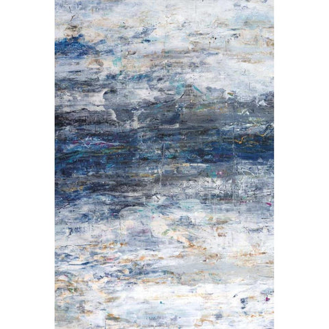 An Ocean Of Sky Black Modern Wood Framed Art Print by Gutierrez, Hilario