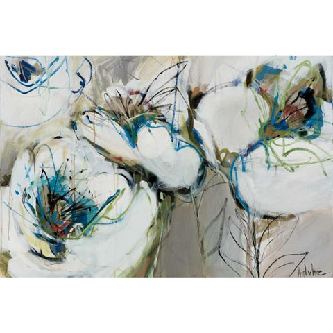 Sundance White Modern Wood Framed Art Print by Maritz, Angela