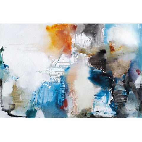 Thompsons Bay White Modern Wood Framed Art Print by Barnes, Natasha