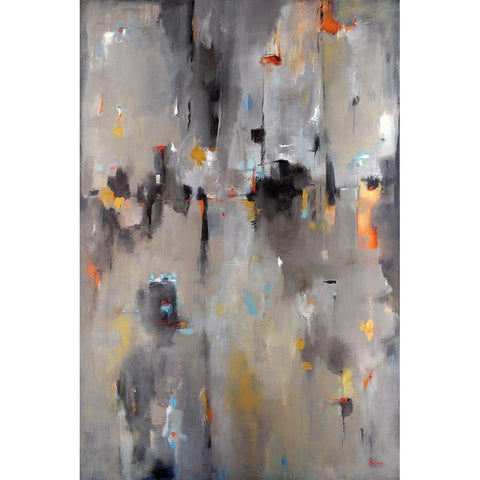 Beyond Time Black Modern Wood Framed Art Print by Jackson, Victoria