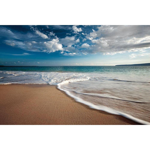 Calm Waters Gold Ornate Wood Framed Art Print with Double Matting by Frates, Dennis