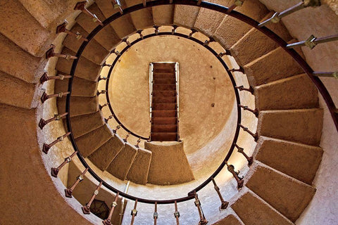 Unwind  Black Ornate Wood Framed Art Print with Double Matting by Cahill, Michael