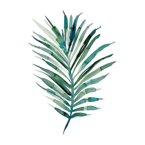 Areca Black Modern Wood Framed Art Print by Billinghurst, Marina