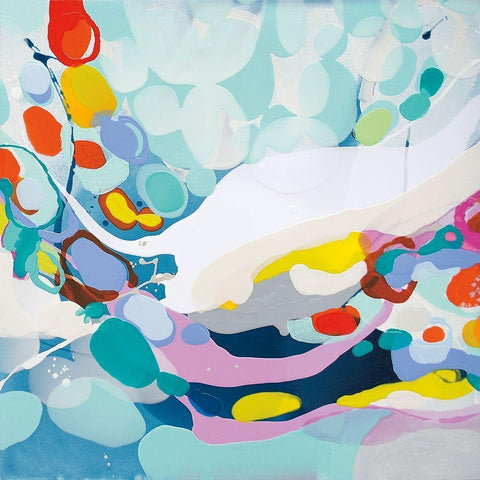 Kiss on the Lips Gold Ornate Wood Framed Art Print with Double Matting by Desjardins, Claire