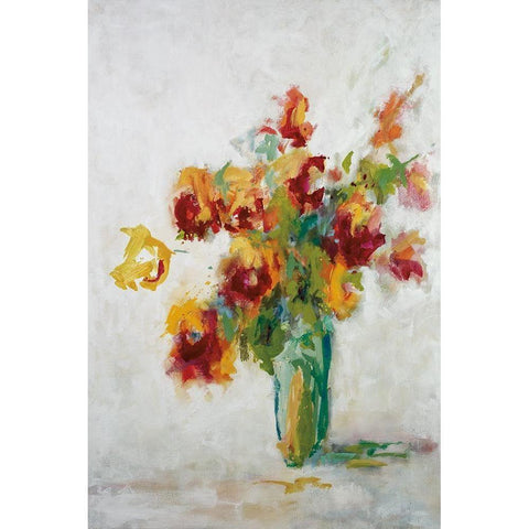 Cheer Black Modern Wood Framed Art Print by Ellens, Jacqueline