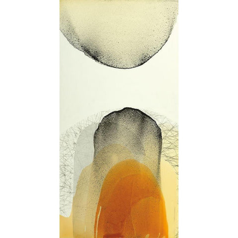 Movement of Light I Black Modern Wood Framed Art Print by Sims, Drew