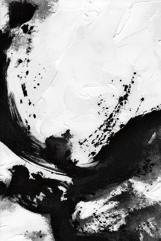 Soul Dance II Black Ornate Wood Framed Art Print with Double Matting by Stanion, Kathy Morton