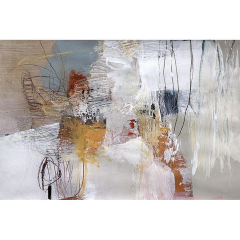Misunderstood White Modern Wood Framed Art Print by Barnes, Natasha