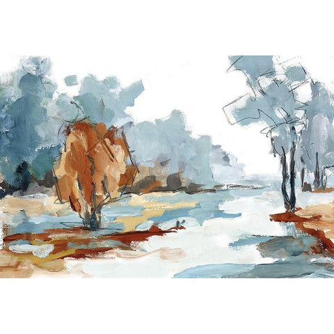 Backroads VI Black Modern Wood Framed Art Print by Ellens, Jacqueline