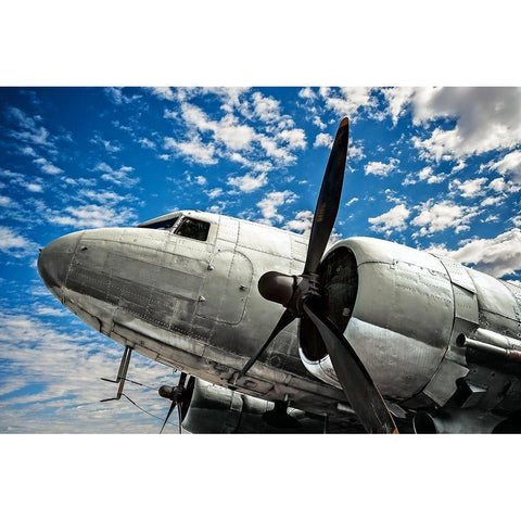 Looking Upward Black Modern Wood Framed Art Print by Smith, Ken