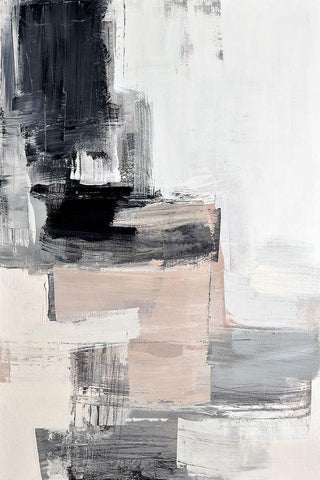 Peaches II Black Ornate Wood Framed Art Print with Double Matting by Snow , Aerial