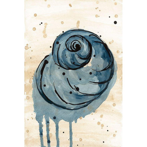 Deep Sea Treasure II Black Modern Wood Framed Art Print with Double Matting by St.Amant, Yvette