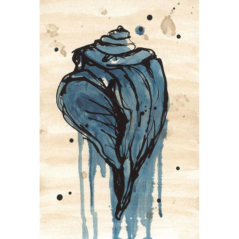 Deep Sea Treasure III Black Modern Wood Framed Art Print with Double Matting by St.Amant, Yvette