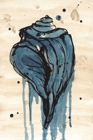 Deep Sea Treasure III Black Ornate Wood Framed Art Print with Double Matting by St.Amant, Yvette