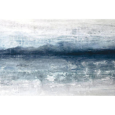 Horizon Black Modern Wood Framed Art Print by Stephane Fontaine